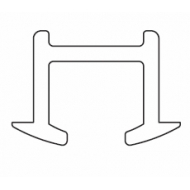 Silent Gliss 1011 Rail Only - Silver (Obsolete) Silent Gliss 1011 Rail Only - Silver (Obsolete)