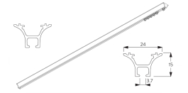 1020 systems. Small profile. (For light weight applications up to 10kg)