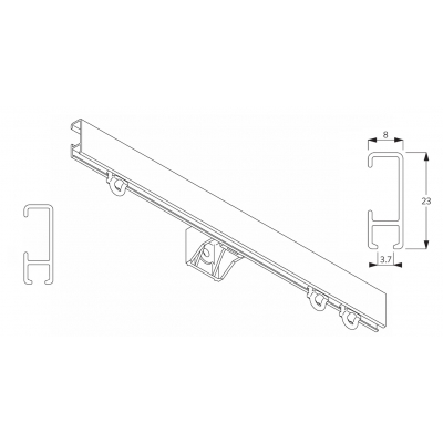 1080 systems. Small profile. (For light to medium weight applications) Now also available in Black