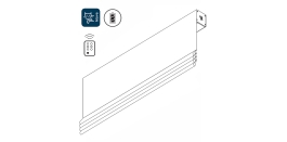 2355 Lithium Battery rechargeable Roman Blind system  (NEW JUNE 2025) 