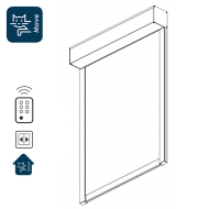 4780 Large Electric operated Dim-Out Roller Blind