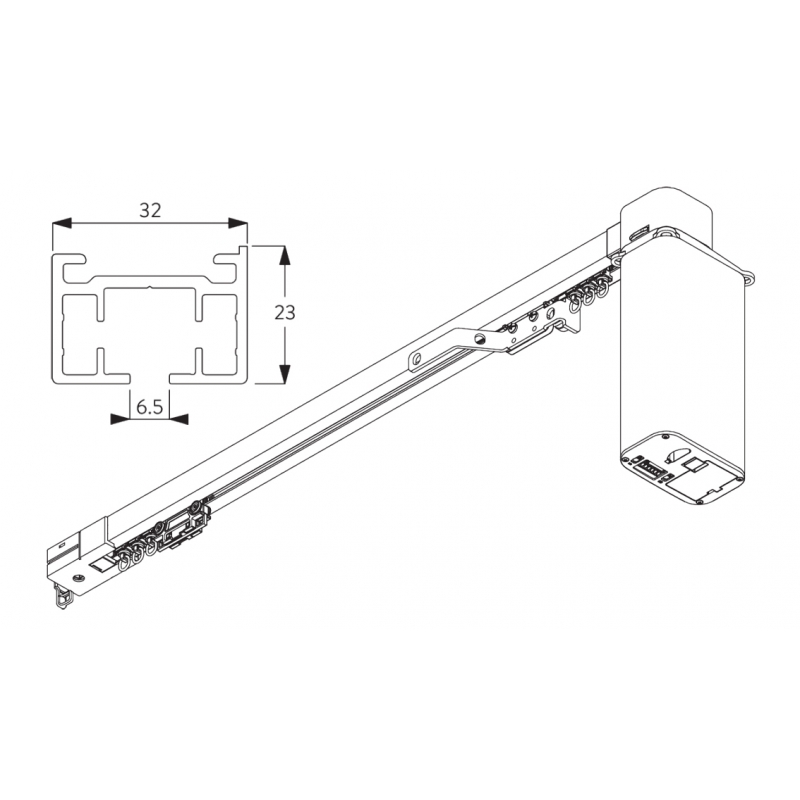 Electric Curtain Tracks Silent Gliss Supplier SGS