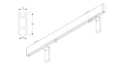 7605 (6100M) Metroflat 36mm Hand Drawn