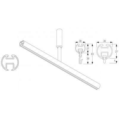 6103 Cubicle/Shower system