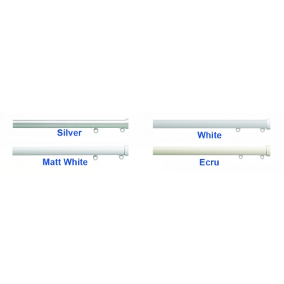 7600 Silver, White, Matt White, Ecru