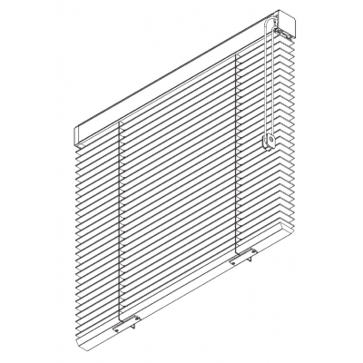 8910 (50mm) Mono Controlled 50mm Wooden, Aluminium and Leather slat systems