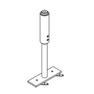 Hanger with Plate (Each) Hanger with Plate (Each)