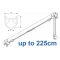 3840 corded & 3840 Wave corded  up to 225cm Complete